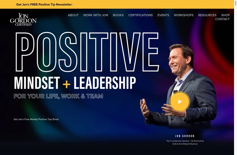 Jon Gordon website